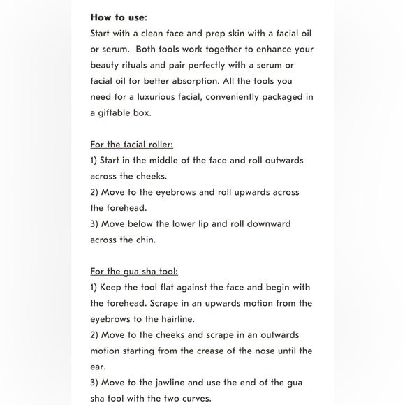 Mount Lai Gua Sha Rose Quartz Tools. Boxed Set. Like New. - Picture 12 of 13